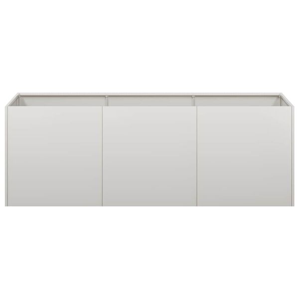 VidaXL kvetináč 120x40x40 cm Nerezová oceľ