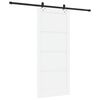 vidaXL Posuvn&eacute; dvere ORKDAL Biela 86 x 198,5 cm