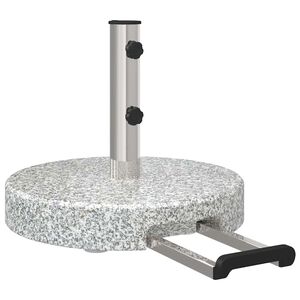 vidaXL Z&aacute;kladňa pre slnečn&iacute;k Siv&aacute; &Oslash; 45 x 37.5 cm Granite