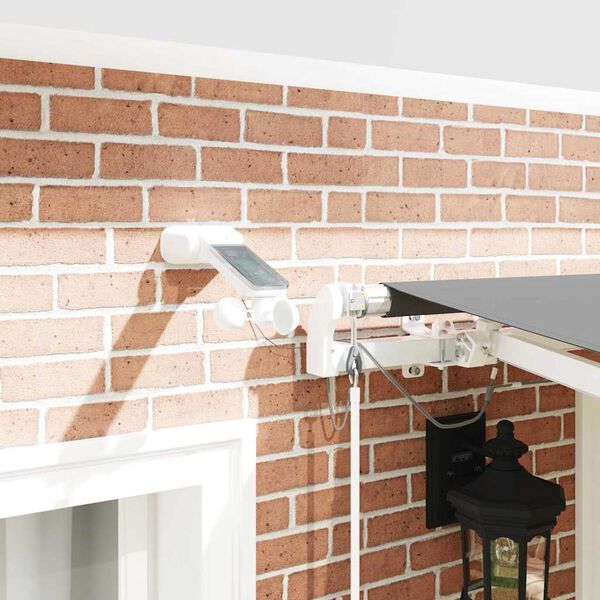 vidaXL R&aacute;m mark&iacute;zy so svetlami LED di&oacute;dy Biela 350 x 250 cm Hlin&iacute;k