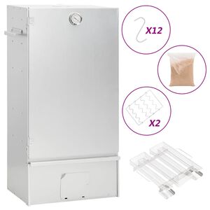 vidaXL Grilovacia udiareň gener&aacute;tor studen&eacute;ho dymu pozinkovan&aacute; oceľ