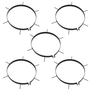 vidaXL Svorky do prevzdu&scaron;ňovača tr&aacute;vnika 5 ks s hrotmi &Oslash;30cm železo