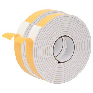 vidaXL Samolepiaca penov&aacute; p&aacute;ska 2 ks Biela 40mm x 5m CR Pena