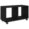 vidaXL Koncov&yacute; st&ocirc;l Čierny dub 72 x 33 x 42,5 cm Kompozitn&eacute; drevo
