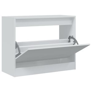 vidaXL Botn&iacute;k biely 80x34x63 cm spracovan&eacute; drevo