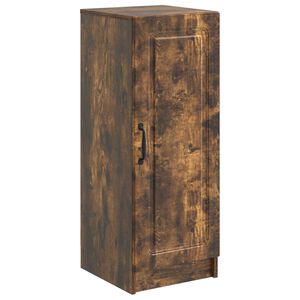 vidaXL Serv&iacute;rovacia skriňa Dymov&yacute; dub 33 x 34,5 x 87 cm