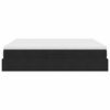 vidaXL Postel s &uacute;ložn&yacute;m prostorem a matrac&iacute; Čierna 180 x 200 cm Zamat