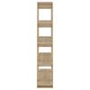 vidaXL Knižnica/deliaca stena dub sonoma 100x30x160 cm