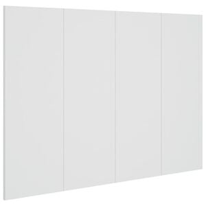 vidaXL Čelo postele biele 120x1,5x80 cm spracovan&eacute; drevo