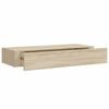 vidaXL N&aacute;stenn&aacute; z&aacute;suvkov&aacute; polica dubov&aacute; 60x23,5x10 cm MDF