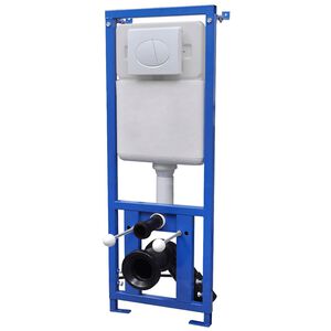 vidaXL Podomietkov&aacute; N&aacute;držka pre Z&aacute;vesn&eacute; WC 11 L 41x14x(110-125) cm