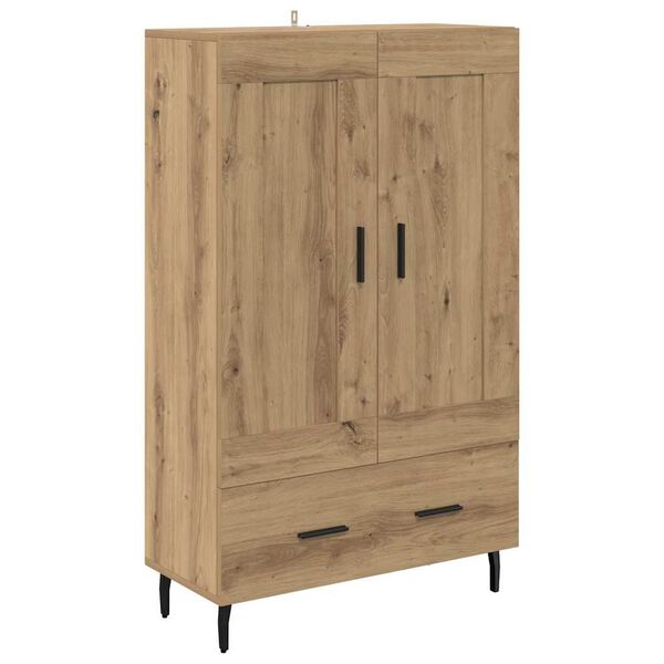 vidaXL Highboard Remeseln&yacute; dub 69,5 x 31 x 115 cm Kompozitn&eacute; drevo