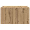 vidaXL konferenčný stolík so zásuvkami dub artisan 70,5x70x40 cm