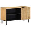 VidaXL TV skrinka Hned&aacute; 80x31,5x46 cm Mas&iacute;vne drevo Mango