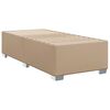 vidaXL Boxspring posteľ s matracom kapuč&iacute;nov&aacute; 100x200 cm umel&aacute; koža
