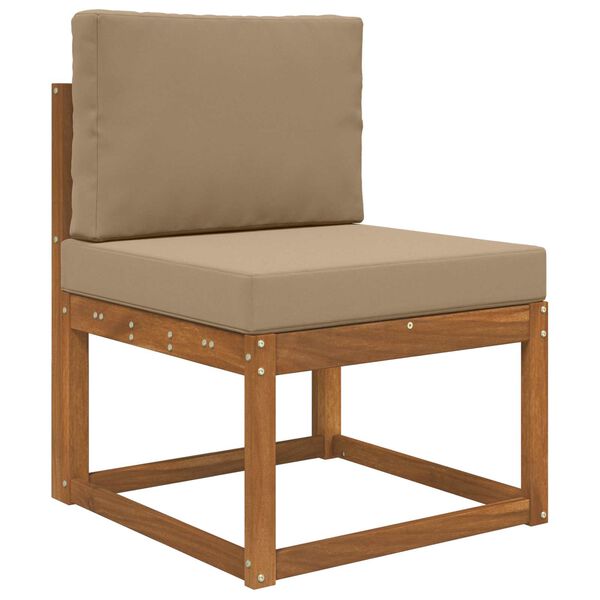 vidaXL Vank&uacute;&scaron; na vonkaj&scaron;iu pohovku 2 pcs Sivohned&aacute; Polyester