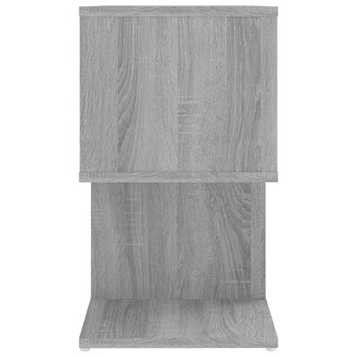 vidaXL Nočné stolíky 2ks sivý dub sonoma 50x30x51,5cm spracované drevo