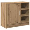 vidaXL K&uacute;peľňov&aacute; skriňa Remeseln&yacute; dub 63 x 29 x 55 cm Kompozitn&eacute; drevo