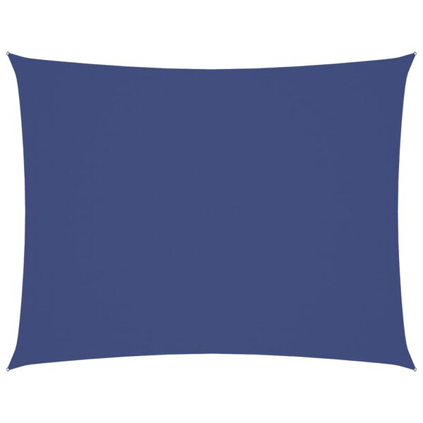 vidaXL Tieniaca plachta oxfordsk&aacute; l&aacute;tka obdĺžnikov&aacute; 3x4 m modr&aacute;