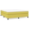 vidaXL Posteľn&yacute; r&aacute;m s boxspringom zelen&aacute; 180x200 cm l&aacute;tka