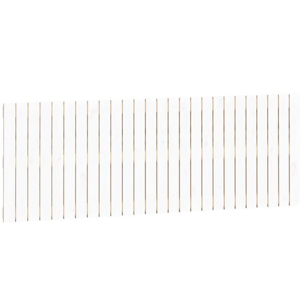 vidaXL N&aacute;stenn&eacute; čelo postele biele 166x3x60 cm mas&iacute;vna borovica