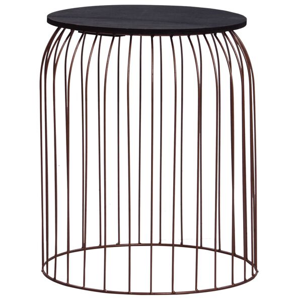 vidaXL Konferenčné stolíky 3 ks medené