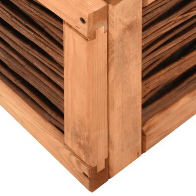 vidaXL Skleník 60x80x45 cm masívne borovicové drevo a vŕba