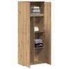 vidaXL Highboard Remeseln&yacute; dub 70 x 33.5 x 180 cm Kompozitn&eacute; drevo