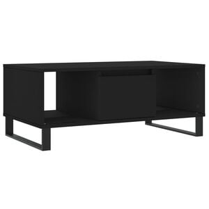 vidaXL Konferenčn&yacute; stol&iacute;k čierny 90x50x36,5 cm spracovan&eacute; drevo