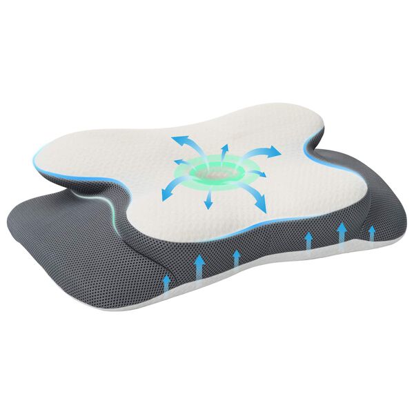 vidaXL Vank&uacute;&scaron; s vank&uacute;&scaron;om Biela 60 x 37 x 13 cm Polyester