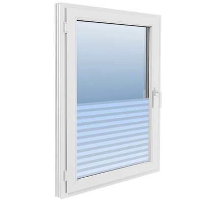 vidaXL Matná okenná fólia na vytvorenie súkromia 3 ks PVC