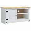 vidaXL TV skrinka CORONA 100 x 40 x 52 cm Biela