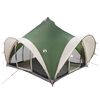 vidaXL Tipi stan so strechou Zelen&aacute; Pre 6 os&ocirc;b Polyester a oceľ
