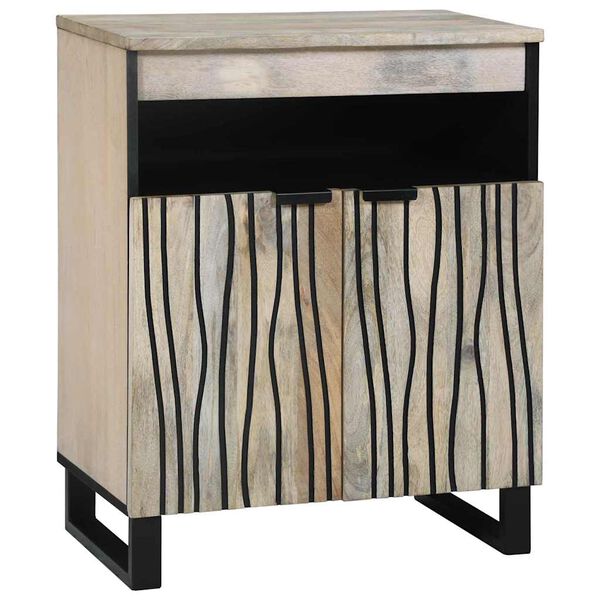 vidaXL Skriňov&eacute; a reg&aacute;lov&eacute; syst&eacute;my na m&eacute;di&aacute; Biela a čierna