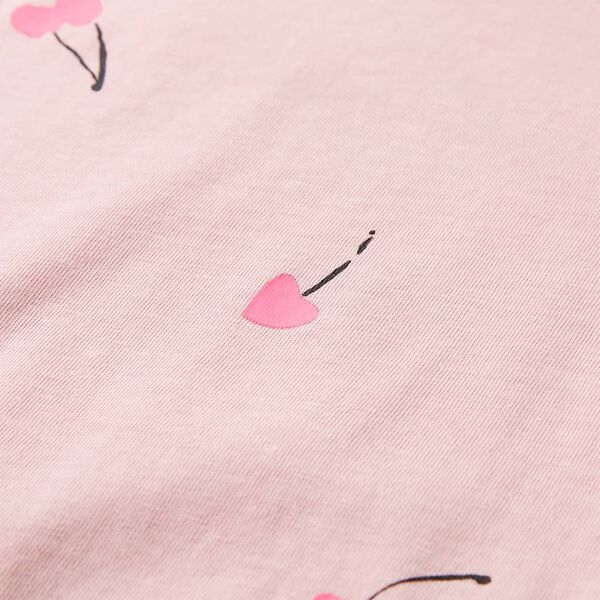 Detsk&eacute; tričko svetloružov&eacute; 140