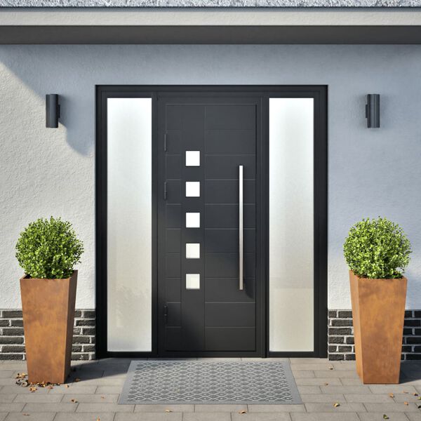 vidaXL Záhradné kvetináče 2 ksOceľ odolná voči poveternostným vplyvom