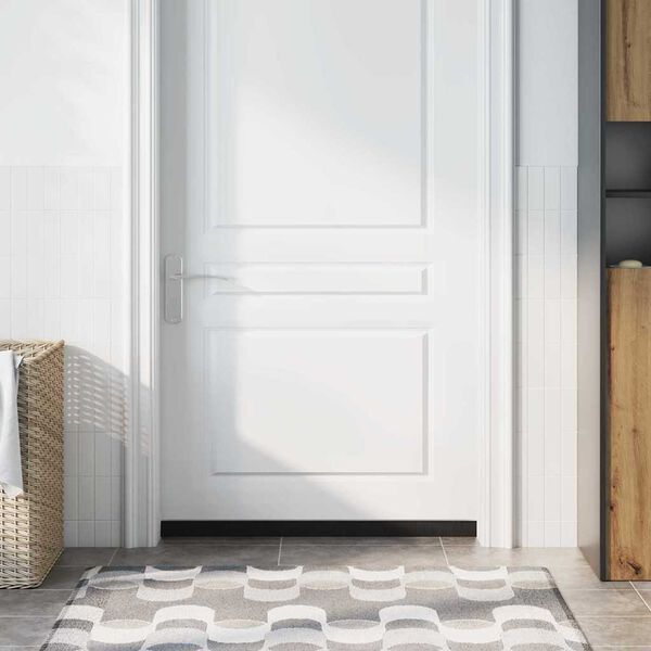 vidaXL Kefkov&eacute; tesnenia na dvere s mont&aacute;žou na skrutky 12 pcs 100 cm