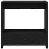 vidaXL Bočn&yacute; st&ocirc;l Čierny dub 50 x 26 x 50 cm Kompozitn&eacute; drevo
