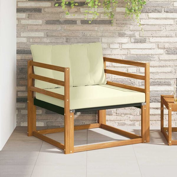 vidaXL Z&aacute;hradn&aacute; s&uacute;prava gaučov Mas&iacute;vne ak&aacute;ciov&eacute; drevo a textil&eacute;n