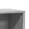 vidaXL Uzavretý box na stelivo sivá sonoma 80x50x45cm kompozitné drevo