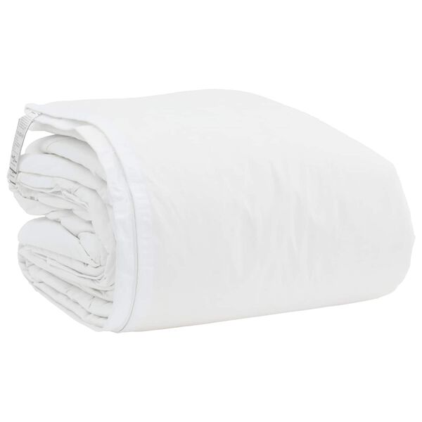 vidaXL Sada prikr&yacute;vok s vank&uacute;&scaron;om 3 pcs Biela Husacia perie