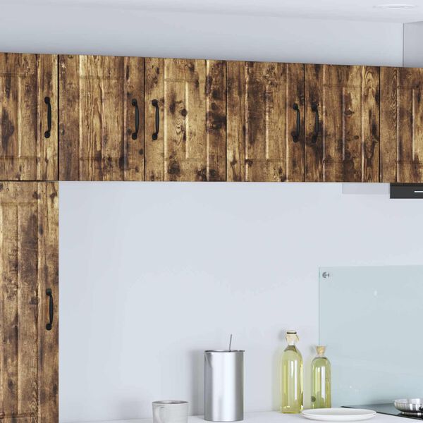 vidaXL Kuchynsk&eacute; stene skriňky 2 pcs Dymov&aacute; dub 60 x 31 x 40 cm