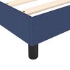 vidaXL Posteľný rám boxspring s matracom modrý 90x200 cm látka