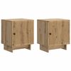 vidaXL Nočn&yacute; stol&iacute;k 2 pcs Dub artisan 43 x 34,5 x 50 cm