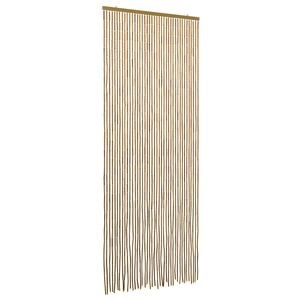 vidaXL Dverov&aacute; z&aacute;clona proti hmyzu r&ocirc;zne farby 90 x 200 cm Bambus