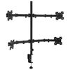 vidaXL 4-ramenn&yacute; stoln&yacute; držiak na monitor 13"-23"