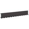 vidaXL Obrubn&iacute;k tr&aacute;vnika 10 ks 102 x 15 x 4 cm Oceľ Čierna