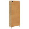 vidaXL Highboard Remeseln&yacute; dub 69,5 x 34 x 180 cm Kompozitn&eacute; drevo