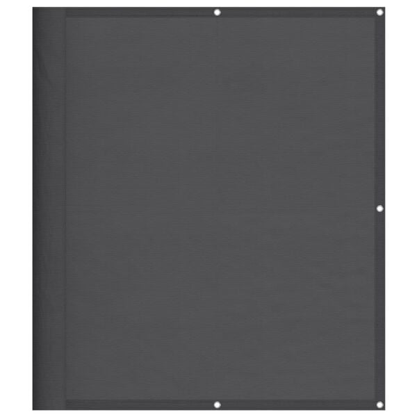 vidaXL Balk&oacute;nov&aacute; z&aacute;stena antracitov&aacute; 120x1000cm 100 % polyester oxford