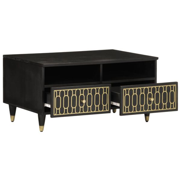 vidaXL Konferenčný stolík 80x54x40 cm, mangový masív